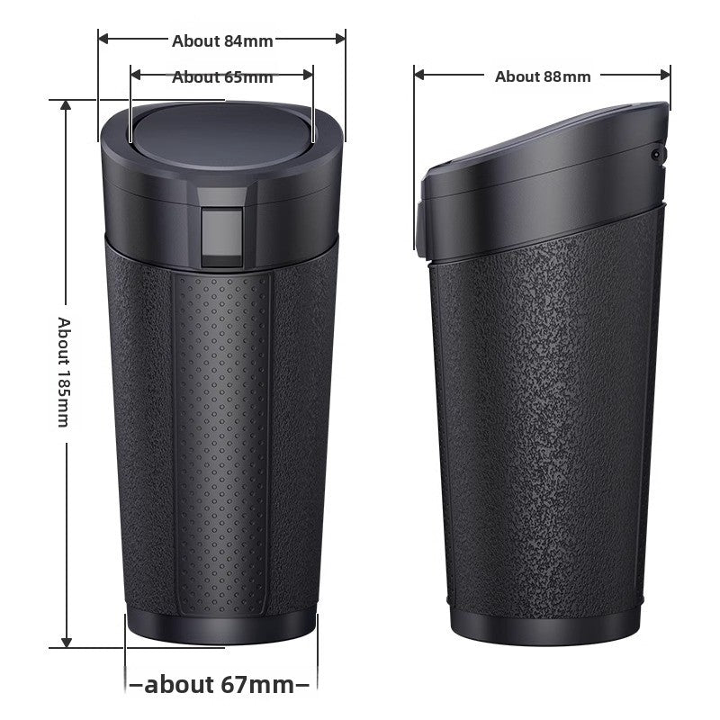 Portable Car Cup Holder Trash Can